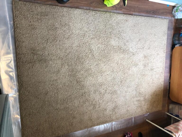 Химчистка ковра ПОСЛЕ